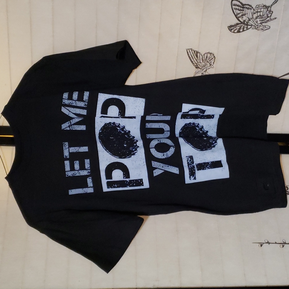 Spencer's Pop Top T-Shirt-Has Actual Bottle Opener In Shirt!!!